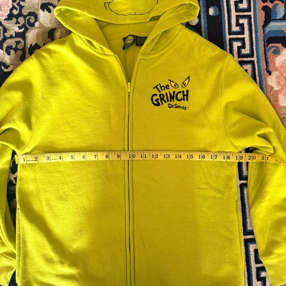 Dr. Seuss Grinch Hoodie - Neon Yellow - Picture 3 of 4